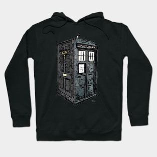 Baker St. TARDIS Hoodie